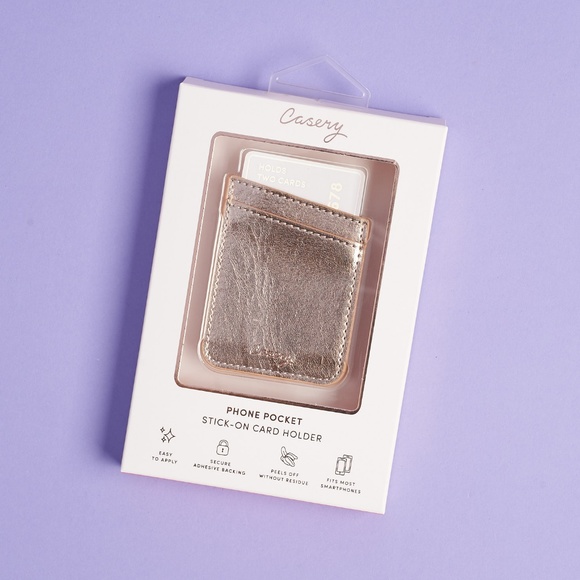 Casery Accessories - Phone Pocket Stick-On Card Holder